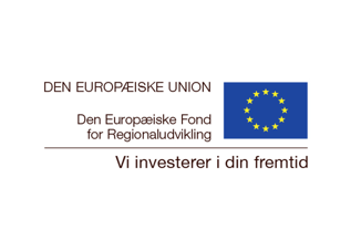 Logo for Den europæiske fond for regionaludvikling
