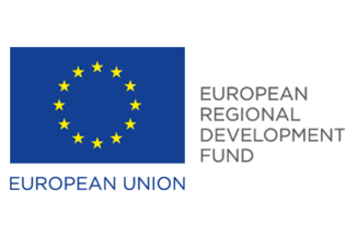 Logo for European Regional Fund